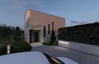 TAR NEW CONSTRUCTION!!! Prefab house with swimming pool, 3 km from the sea - under construction 4