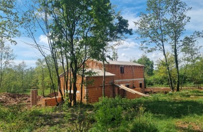 Casa Žminj - nella fase di costruzione 19