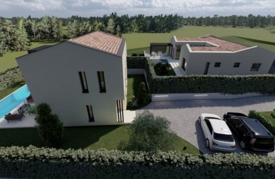TAR NEW CONSTRUCTION!!! Prefab house with swimming pool, 3 km from the sea - under construction 24