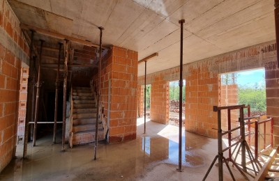 Casa Žminj - nella fase di costruzione 5