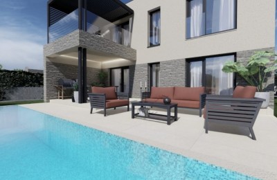 TAR NEW CONSTRUCTION!!! Prefab house with swimming pool, 3 km from the sea - under construction 23