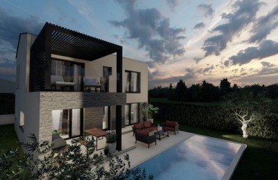 TAR NEW CONSTRUCTION!!! Prefab house with swimming pool, 3 km from the sea - under construction 5